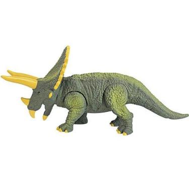 Imagem de Boneco Dinossauro Com Som E Luz Triceratops Dm Toys Dmt5934