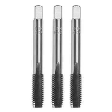 Imagem de YXQ M3 M4 M5 M6 M8 M10 M12 M16 Tap Machine HSS Metric Right Hand Thread Shank Taper and Plug, Prata, M10 x 1.5mm