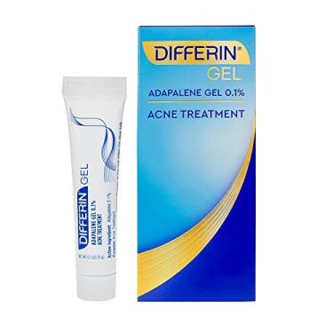Imagem de Gel Differin para Acne - 30 dias, 0,1% Adapaleno para Rosto Sensível, Tratamento suave anti-acne, 15g