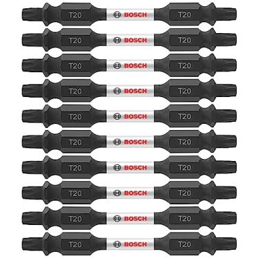 Imagem de BOSCH ITDET2025B Pacote com 10 brocas Torx # 20 resistentes a impactos para aparafusar pontas duplas