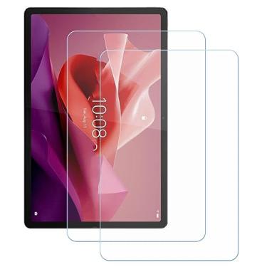 Imagem de FZZSZS (Pacote com 2 películas protetoras de tela para Lenovo Tab P12, rigidez 9H, antiarranhões, película protetora de , vidro temperado de , projetada para Lenovo Tab P12 (12,7 polegadas)