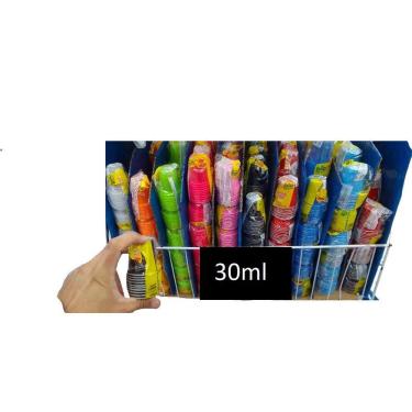 Imagem de Kit 10 Copo Americano P/  Bebida 30ml Preto Gin Whisky 