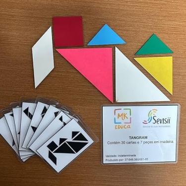 Imagem de Tangram para Adultos e Idosos - Estimulação Cognitiva