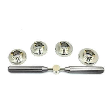 Imagem de 1 conjunto de ferramentas de liga de aço com parafuso traseiro abridor de relógio para relógio Breitling ferramenta de relojoeiro 34 mm 35 mm 36 mm 38 mm, Moderno