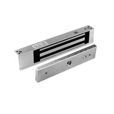 Imagem de Fechadura Trava Eletromagnética Eletroímã Sobrepor até 280 kg Força