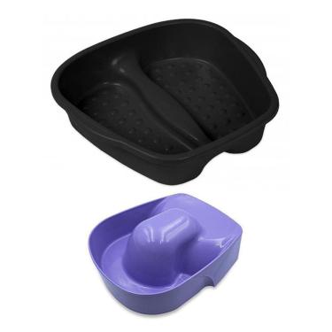 Imagem de Kit 1 Bacia Para Pés Pedicure E 1 Tigela Para Mãos Manicure