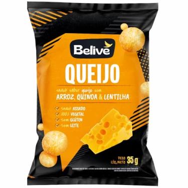 Imagem de Belive Snack Multigrãos Sabor Queijo Suíço Snack Saudável Sem Glúten Sem Lactose 35G