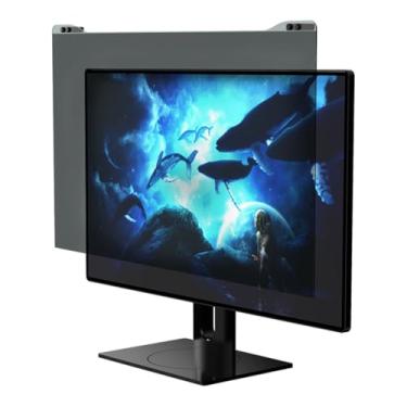 Imagem de Docooler Painel protetor de tela com bloqueio de luz azul para monitor de PC de LED diagonal de 20-22/23-24/27/28/30-32 polegadas filme de filtro de proteção ocular anti-UV - Tipo de suspensão da