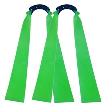 Imagem de Nijsaku Para estilingue - modelo águia estilingue profissional faixa de borracha largura 40 mm de espessura 1,5 mm comprimento dobrado 250 mm anticongelante pressão rápida plana 3 peças (elástico)