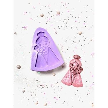 Imagem de Confeitaria dos Moldes, R128 Molde de silicone n.sra nazaré religião chaveiro resina decorar