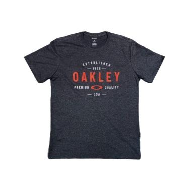 Imagem de Camiseta Oakley Premium Quality Tee Cinza Escuro-Masculino