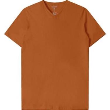 Imagem de Camiseta Básica Masculina Malwee Plus Size Gola V Ref. 87848-Masculino