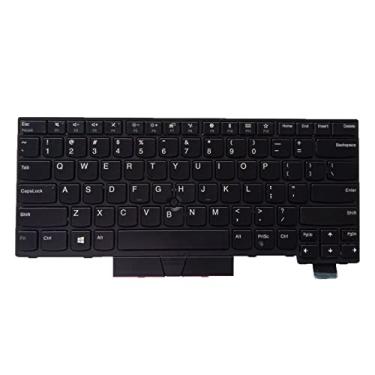 Imagem de Siakoocty Teclado de substituição para laptop US Layout sem ponteiro para Lenovo ThinkPad T470 T480 A475 A485 01HX459 01AX487 01HX499 01HX419 01AX528 01AX364 01AX405 01AX446 01HX33 39 01 HX379 01HX299