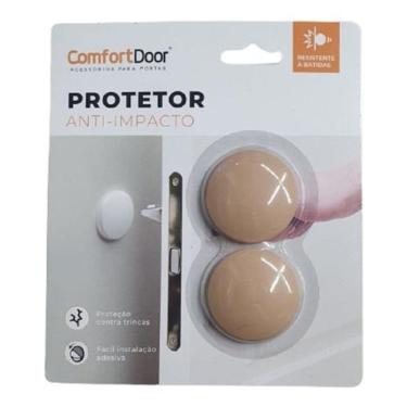 Imagem de Protetores Auto Adesivo Anti-Impacto Porta Maçaneta Parede