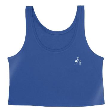 Imagem de Cropped Feminino Regata Good Look Fitness Academia Estampada Mulher Peso-Feminino
