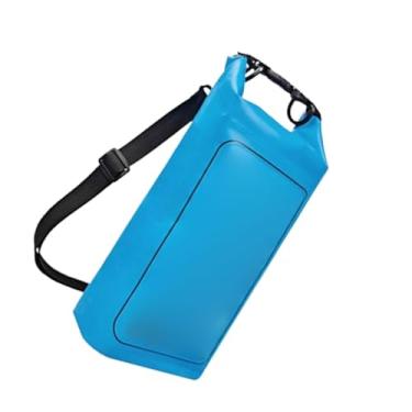 Imagem de oshhni Bolsa seca à prova d'água para caiaque, bolsa flutuante à prova d'água para caiaque, esqui e surf, Azul