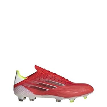 Imagem de adidas Chuteiras masculinas X SpeedFlow.1 FG Futebol, Vermelho/Núcleo Preto/Vermelho Solar, 6.5