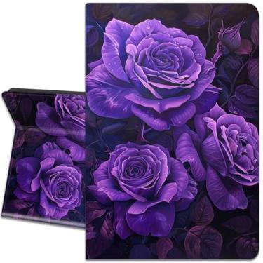 Imagem de Capa para Samsung Galaxy Tab S6 Lite 10,4 polegadas 2022/2020, capa com suporte inteligente multiângulo fino com função hibernar/despertar automática para Samsung S6 Lite SM-P610/P613/P615/P619, rosa