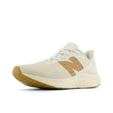 Imagem de New Balance Fresh Foam Arishi V4 Tênis de corrida masculino, Sal marinho/linho/cortiça, 39