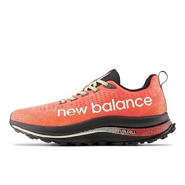 Imagem de New Balance FuelCell SuperComp Trail masculino, Neon Dragonfly/preto, 13