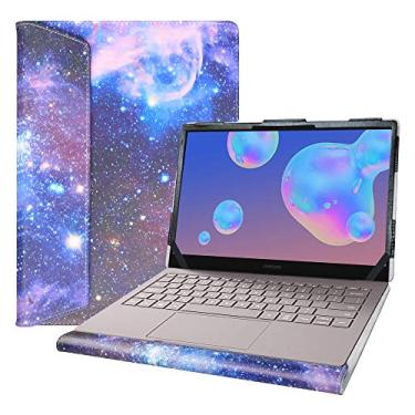 Imagem de Alapmk Capa protetora para Samsung Galaxy Book S 33.8 cm/Galaxy Book Ion 13 NP930XCJ/Galaxy Book Flex α 13 NP730QCJ e capa para laptop ASUS ZenBook 13 UX325JA, Galaxy