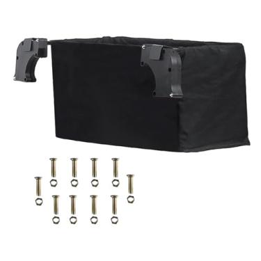 Imagem de IEUDNS Bolsa de Carrinho de Vagão para Jardim em Tecido Oxford, Preto