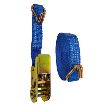Imagem de Catraca Reforçada Com Cinta e Gancho Tipo J 1.000kg 5 metros x 25mm St