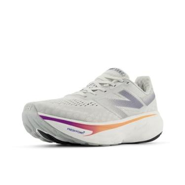 Imagem de New Balance Tênis de corrida feminino Fresh Foam X 1080 V14, Cinza/Prata Metálico/Tinteiro, 11 Wide