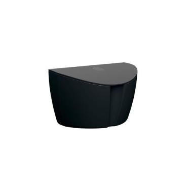 Imagem de Saleiro Preto com Tampa Porta Condimentos 500ml - UZ