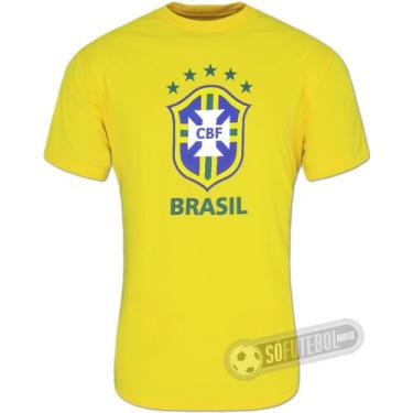Imagem de Camiseta Brasil - CBF Official Equipment, G (L)
