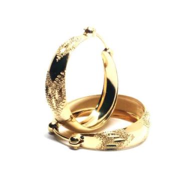 Imagem de Brinco de ouro 18k Argola Pequeno 1,2Cm - Elegancy Joias