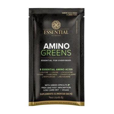 Imagem de Amino Greens Sachê 8G - Padrão: Único - Essential Nutrition