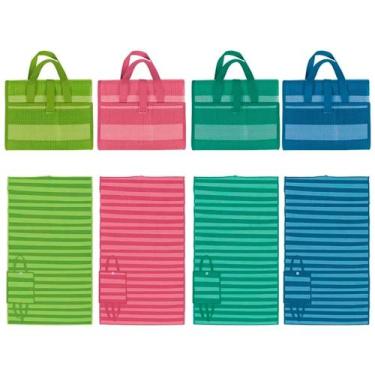 Imagem de Esteira de praia dobravel 90x180cm sortida - mor