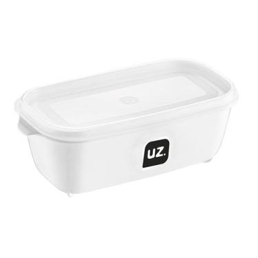Imagem de Pote Multiuso Premium Retangular 500 mL Armazenamento Alimentos Prátic