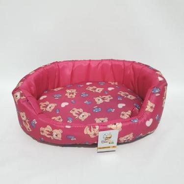 Imagem de Caminha para Cachorro ou Gato Cama Pet Pequena 40x30 cm - Pink - DUCAS