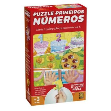Imagem de Puzzle Primeiros Números - Grow