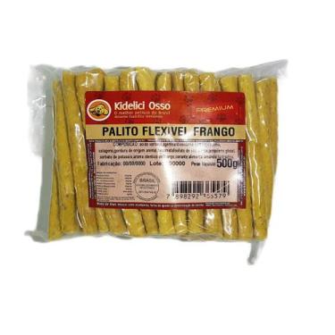 Imagem de Palito Flexivel - Kidelici Osso - Sabor Frango - 500g