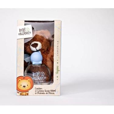 Imagem de Kit colonia pelucia azul - BEBE ORGANICO