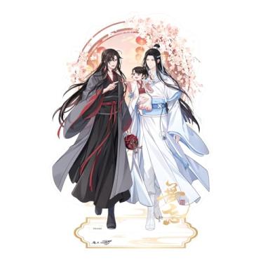 Imagem de YJacuing Grandmaster of Demonic Cultivation: Mo Dao Zu Shi Acrylic Stand, Officially Licensed Collectible The Untamed Wei Wuxian LAN Wangji Figure (Rabbits)