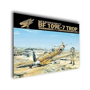 Imagem de HGW 103201 1/32 Messerschmitt Bf 109E-7 Trop German Aircraft Plastic Model kit