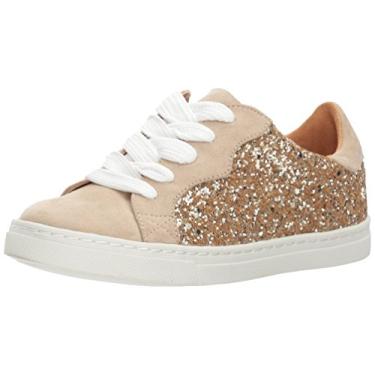 Imagem de Dolce Vita Tênis Zaida para Meninas, Glitter dourado, 4 Medium US Little Kid