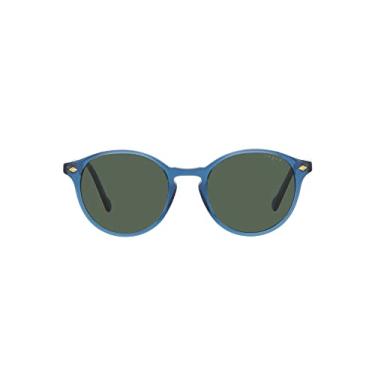 Imagem de Vogue Eyewear Óculos de sol masculinos redondos Vo5327s, Verde escuro, 51 mm