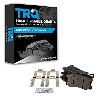 Imagem de TRQ Conjunto de pastilhas de freio semi-metálicas Front Posi para Hyundai Equus 2012-2016/2015-2017 Kia K900