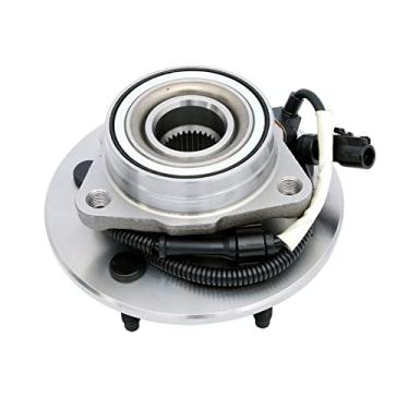 Imagem de FKG Conjunto de cubo de rolamento de roda dianteira 515004 para Lincoln Navigator 1998-1999, Lincoln Navigator 2000 (apenas parafusos de roda de 12 mm), Ford Expedition 1997-1999, Ford Expedition 2000