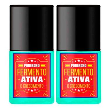 Imagem de Kit 2 Base Poderoso Fermento Ativa o Crescimento Top Beauty 7ml