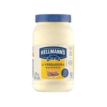 Imagem de Maionese Tradicional Hellmanns - 250g, 250g, Tradicional