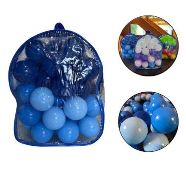 Imagem de Mochila 50 bolinhas oceano - BATATINHAS BRINQUEDOS