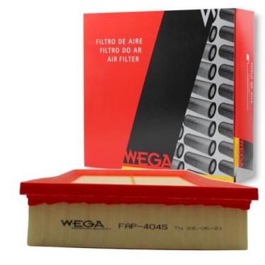 Imagem de Filtro Ar Motor Vw Golf Nacional Bora Audi TT A3 Fap4045 - WEGA FILTRO