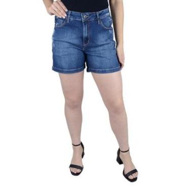 Imagem de Shorts Feminino Lado Avesso Middle Hiper Destroyed - L12506-Feminino