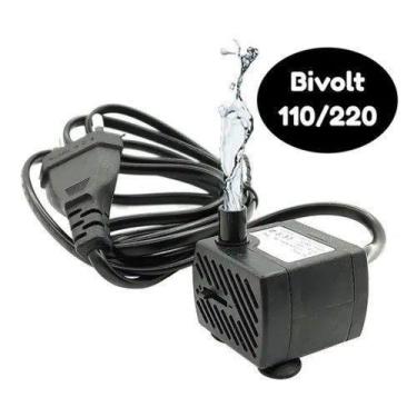 Imagem de Bomba Submersa Para Aquários Fontes Bebedouros Gatos bivolt - ello pet
